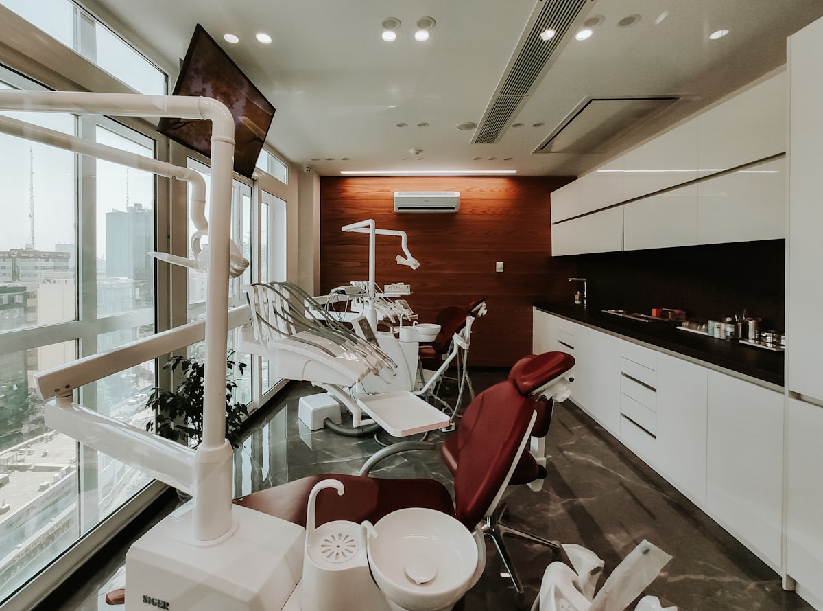 Modern dental treatment room